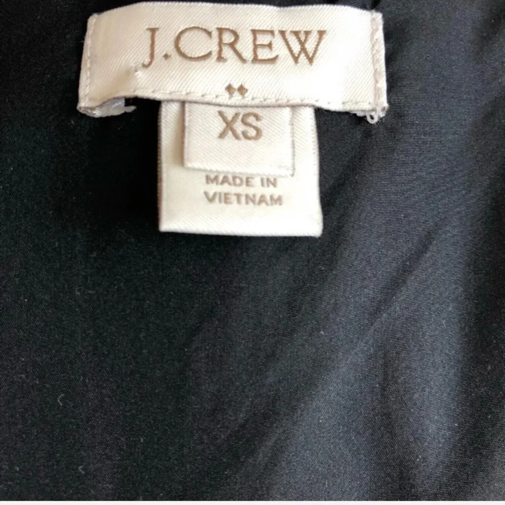 J. Crew Herringbone Puffy Jacket Size Xsmall